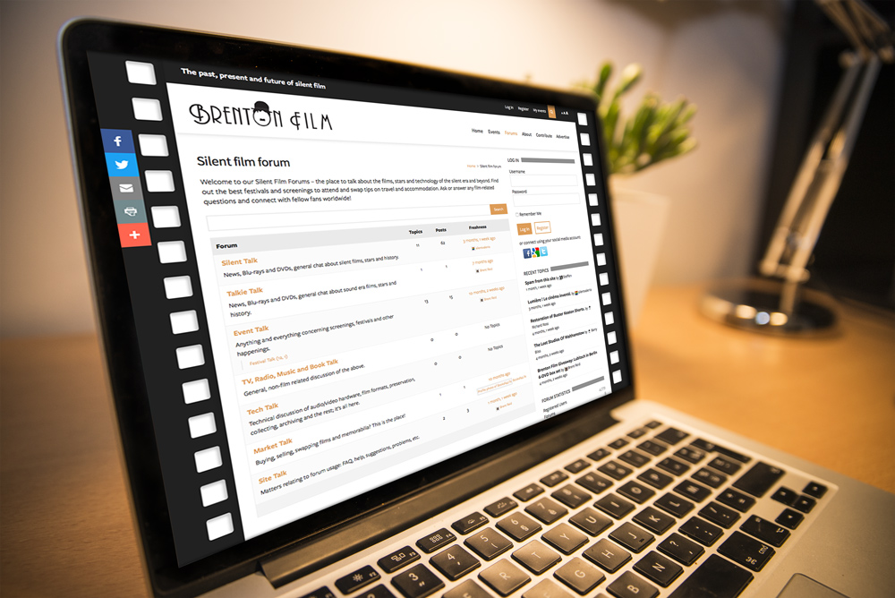 Brenton Film silent film forum