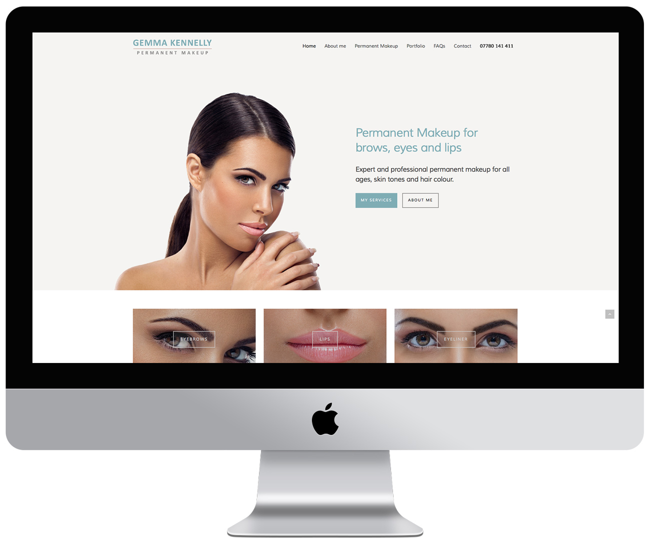 Gemma Kennelly website design & development